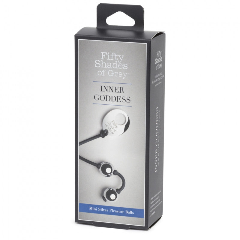 Fifty Shades of Grey Inner Goddess Mini Silver Pleasure Balls 3oz