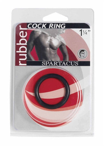 1.25" Rubber C-Ring - Black