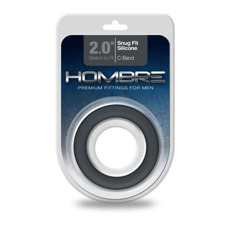 Hombre Snug-Fit Silicone C-Band - Charcoal