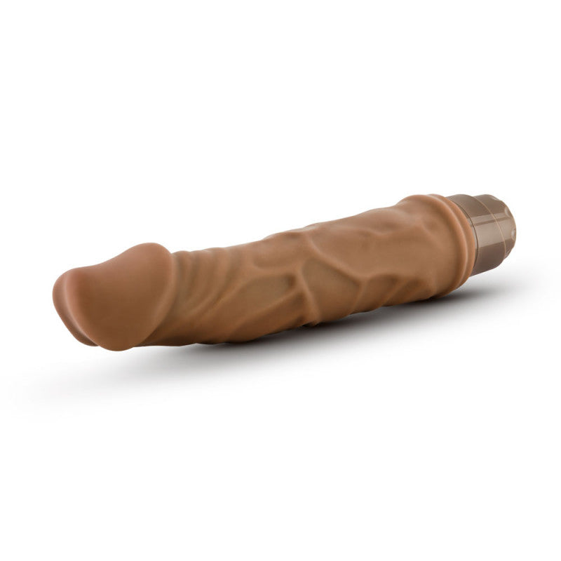 Dr. Skin - Vibe 6 - 8.5 Inch Vibrating - Mocha