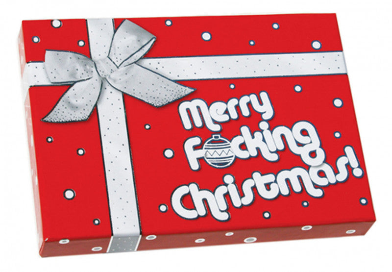 Merry F&#39;n Christmas Candy Gift Box 3.6oz