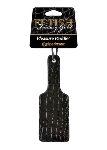 Fetish Fantasy Gold Love Pleasure Paddle - Black