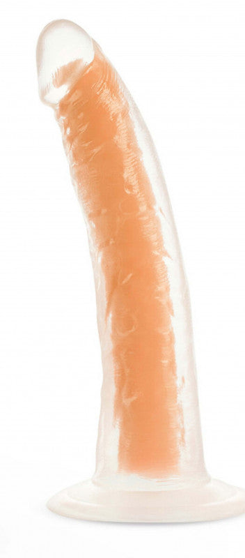 Neo Elite Glow in the Dark - Lavo - 7 Inch  Silicone Dual Density  - Neon Orange