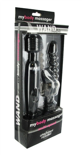 Variable Speed Wand With Attachment - Black