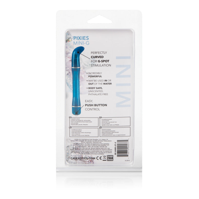 Pixies Mini G Blue Waterproof Vibe