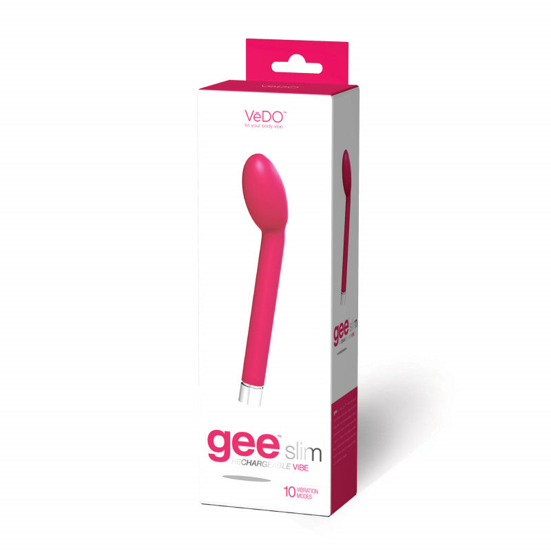 Geeslim Rechargeable G-Spot Vibe - Foxy Pink