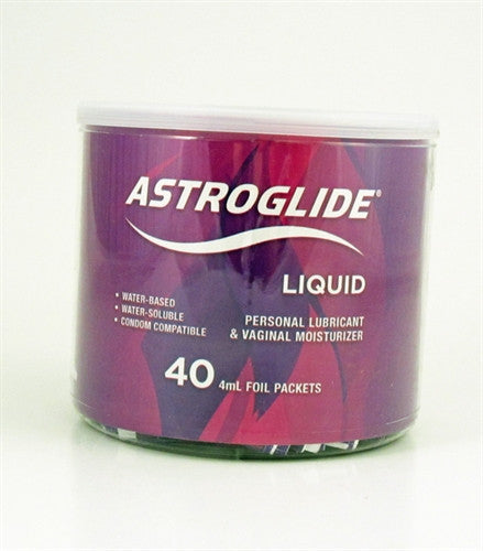 Astroglide Liquid 4ml - 40 Piece Jar