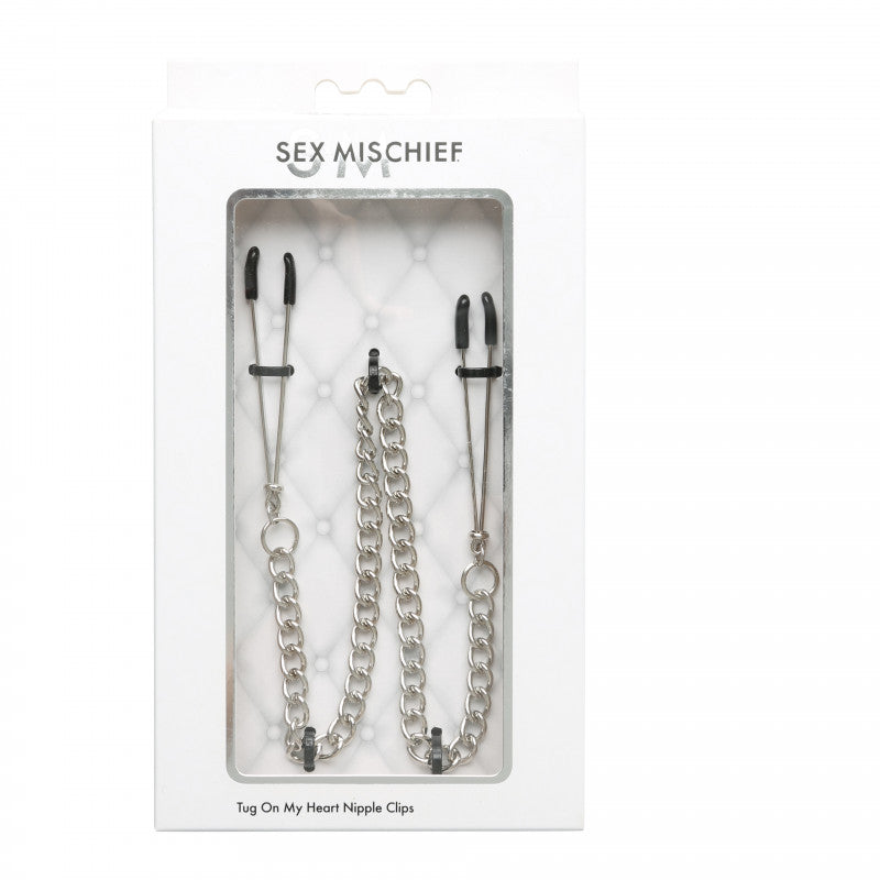 Sexperiments Tug on My Heart Nipple Clips
