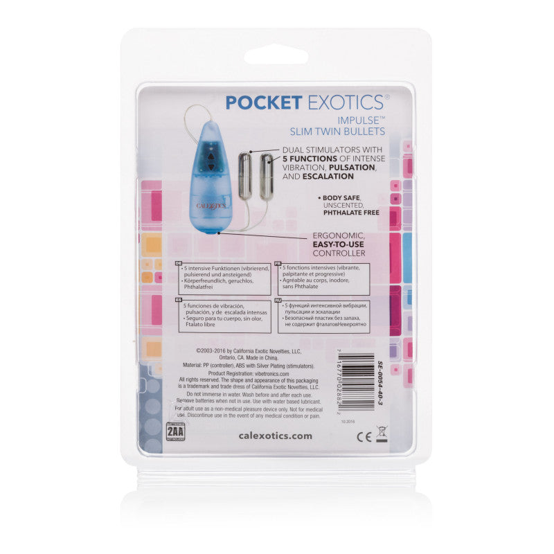 Impulse Pocket Paks Slim Twin  Bullets