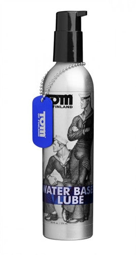 Tom of Fin. Water Based Lube 8 Oz.