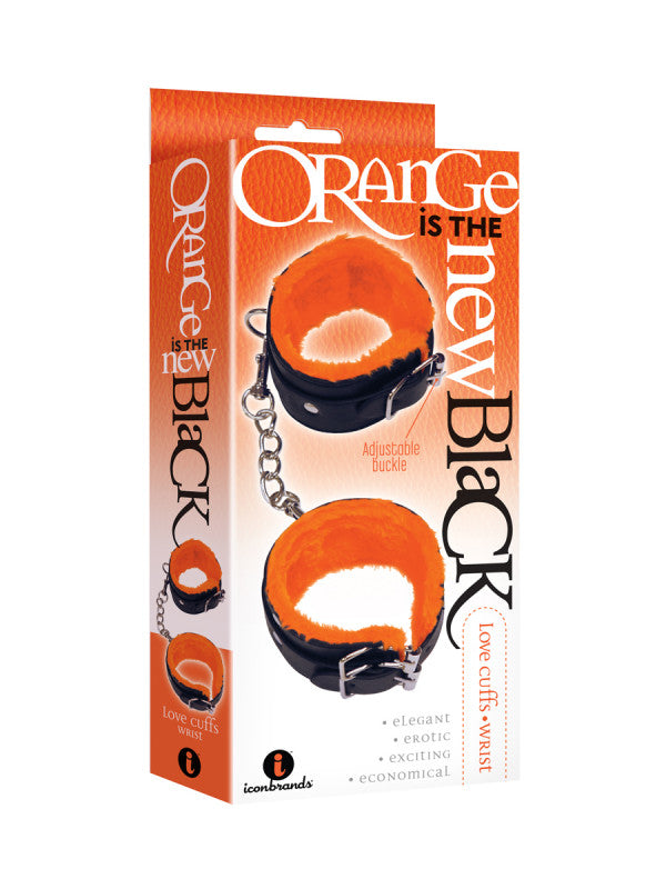 The 9&#39;s Orange Is the New Black Love Cuffs Wrist - Black