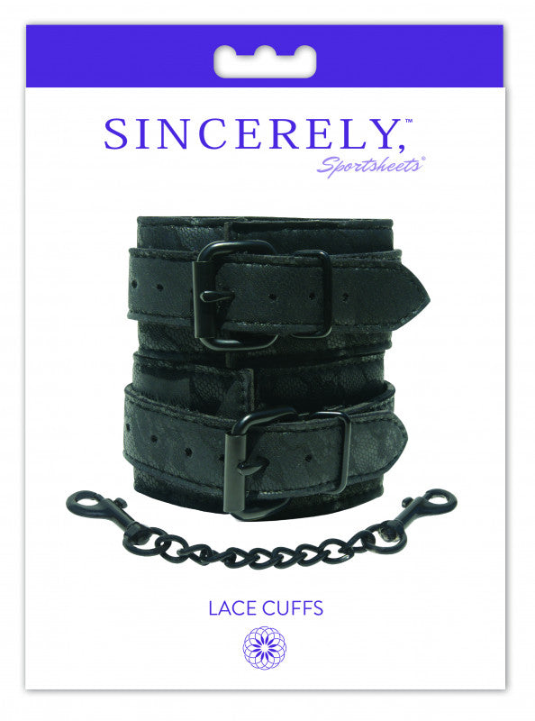 Midnight Lace Cuffs