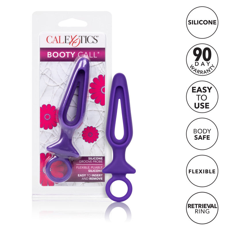 Booty Call Silicone Groove Probe - Purple