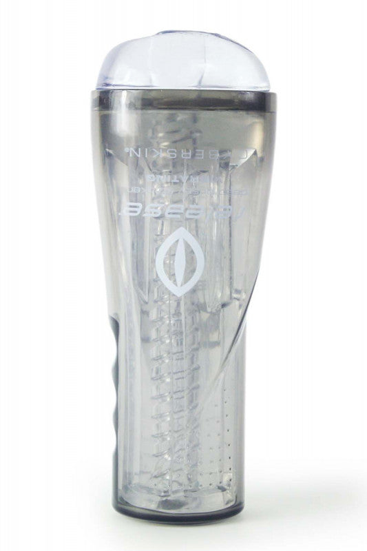 Cyberskin Release Stroker -Vibrating - Clear