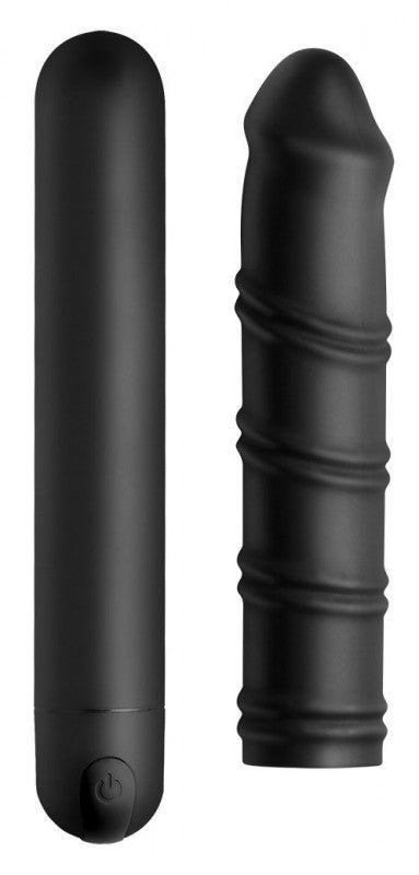 Xl Bullet and Swirl Sleeve - Black