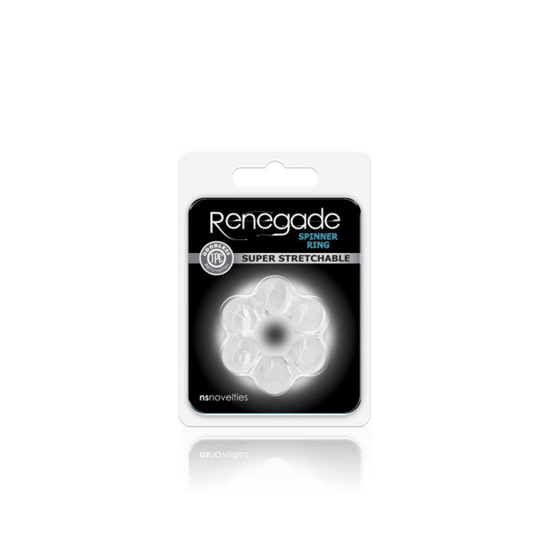 Renegade - Spinner Ring - Clear