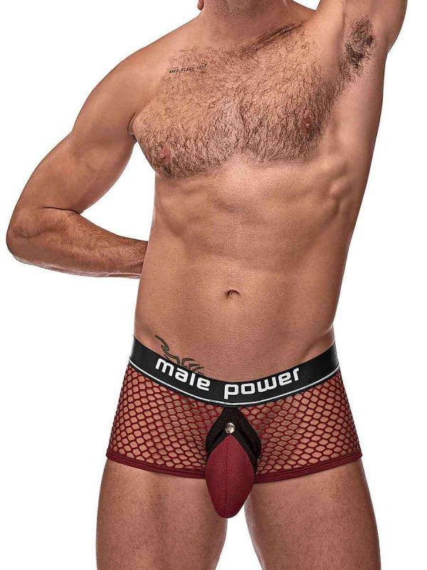 Pit Net Mini  Ring Short - Extra Large - Burgundy