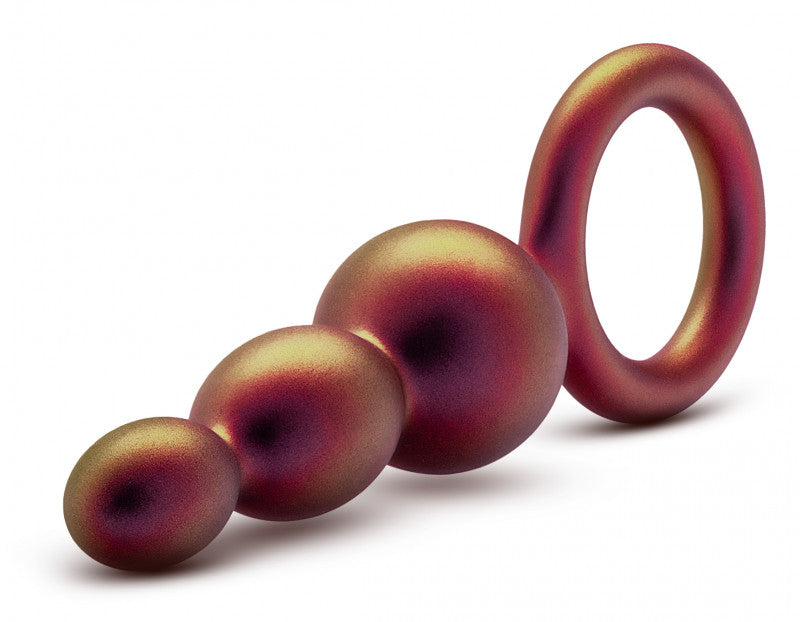 Anal Adventures Matrix - Beaded Loop Plug - Copper