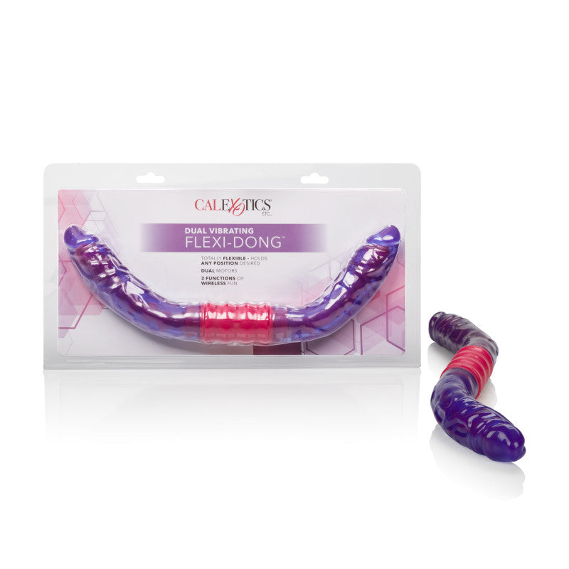 Dual Vibrating Flexi – Bendable, Double-Ended Vibrator