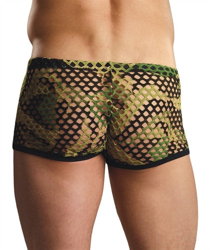 Net Camo Mini Short - Camo Medium