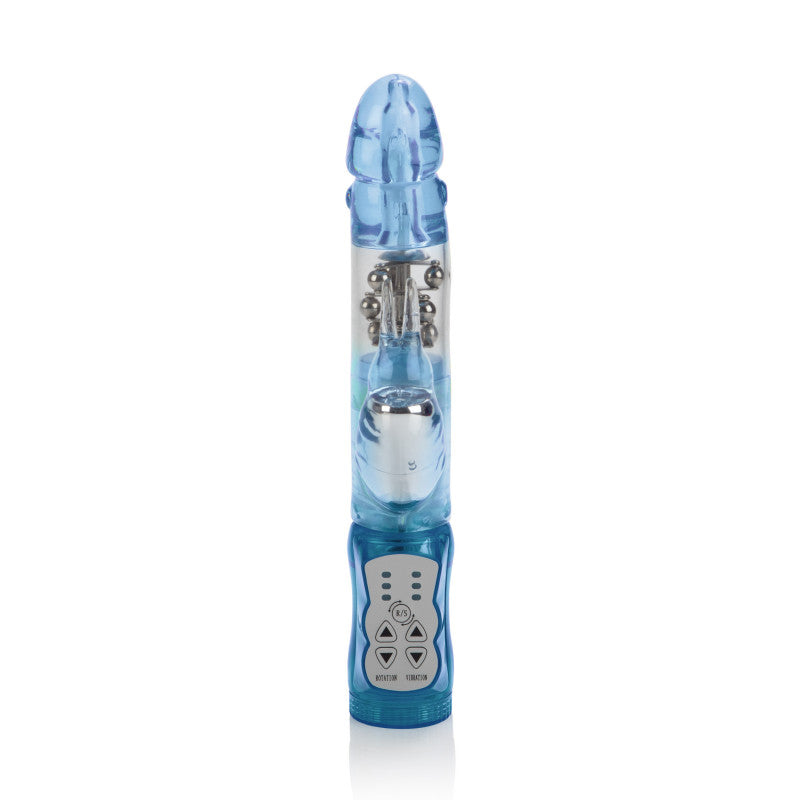 Waterproof Jack Rabbit Blue Floating Beads