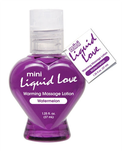Mini Liquid Love Watermelon Warming Massage 1.25oz Lotion