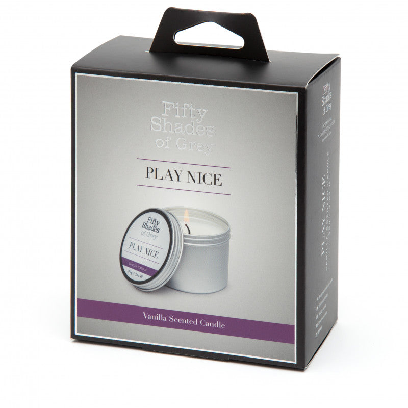 Fifty Shades of Grey Play Nice Vanilla Scented Candle
