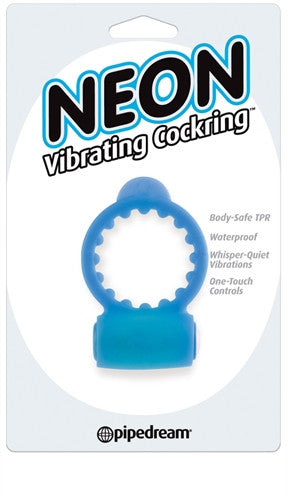 Neon Vibrating ring - Blue