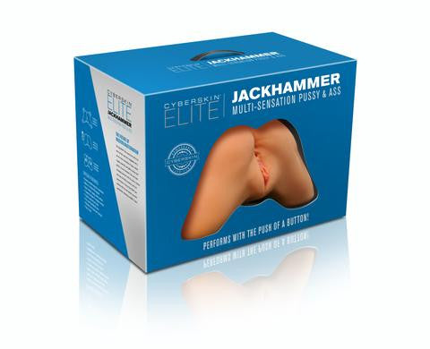 Cyberskin Elite Jackhammer Multi-Sensation   & Rear - Light