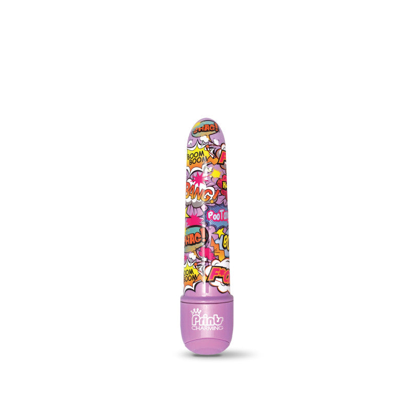 Prints Charming Pop Tease 5 Inch Mini Vibe - Fuck  Purple