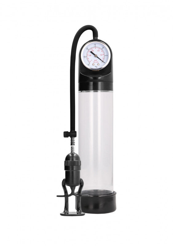 Deluxe Pump With Advanced Psi Gage - Black