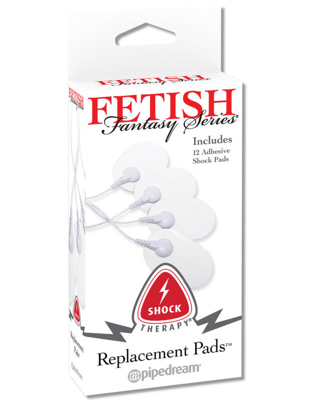Fetish Fantasy Shock Therapy Replace Pads-12 Pc