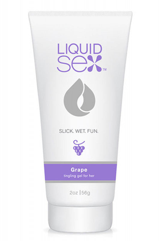 Liquid Sex Tingling Gel for Her Gel Grape - 2 Oz.