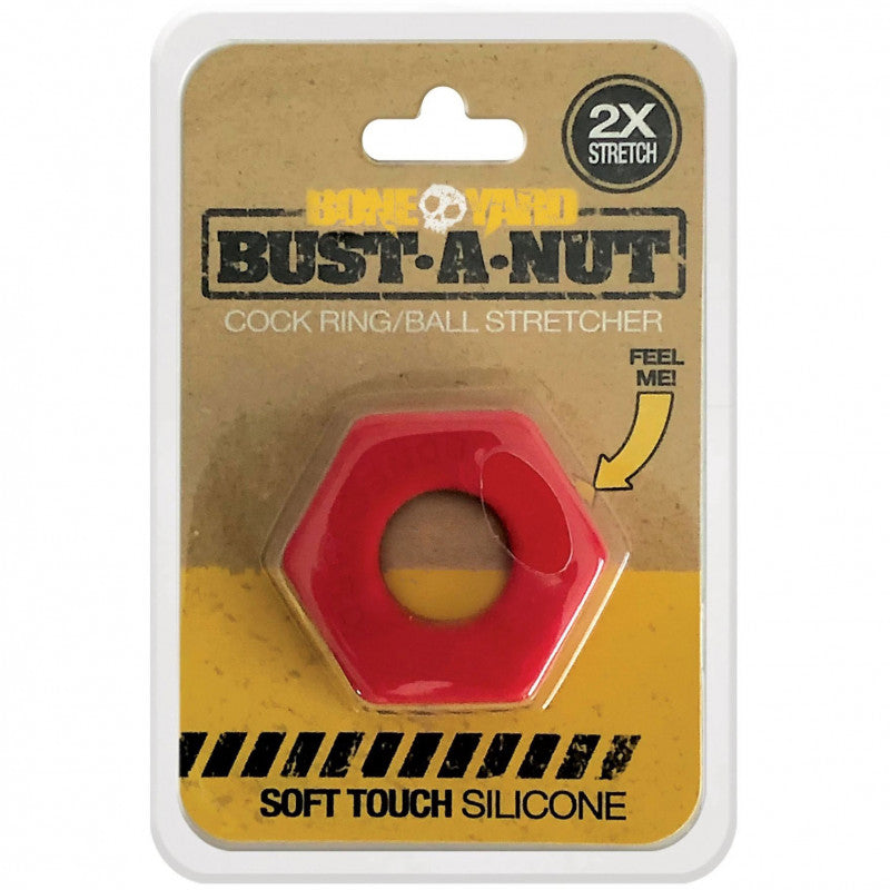 Bust a Nut  Ring - Red