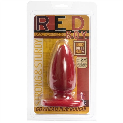 Red  - Red  Butt Plug - Red
