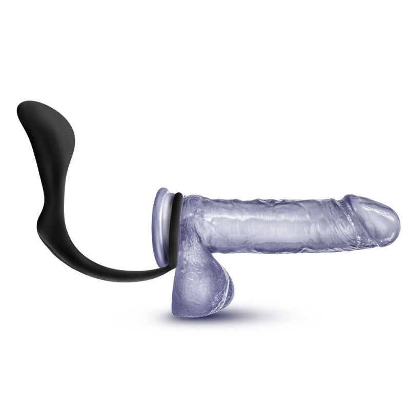 Anal Adventures - Platinum -  Ring Plug -  Black