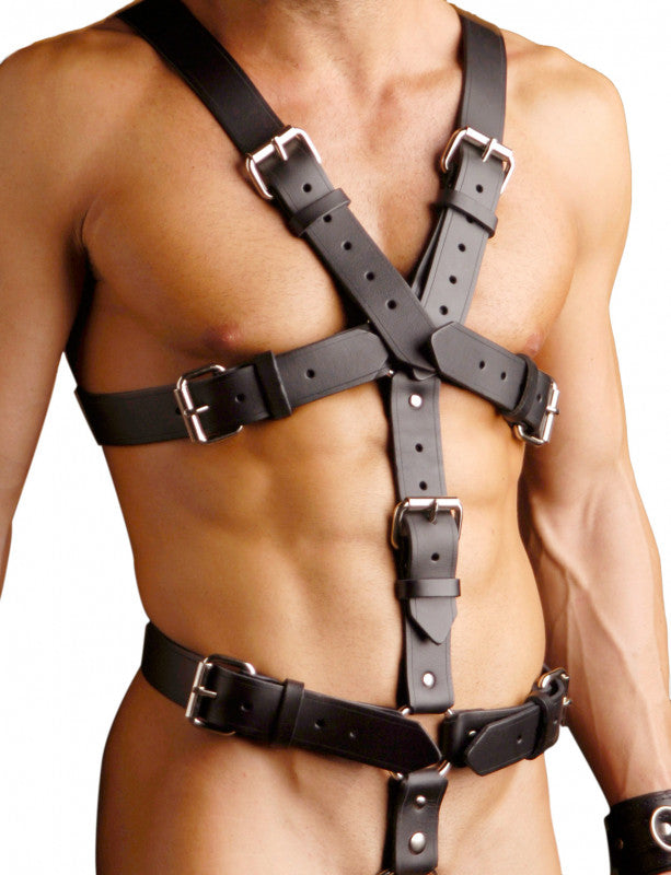 Strict Leather Body Harness - S/m