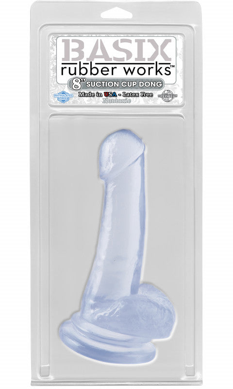 Basix 8in Suction Cup  Clear