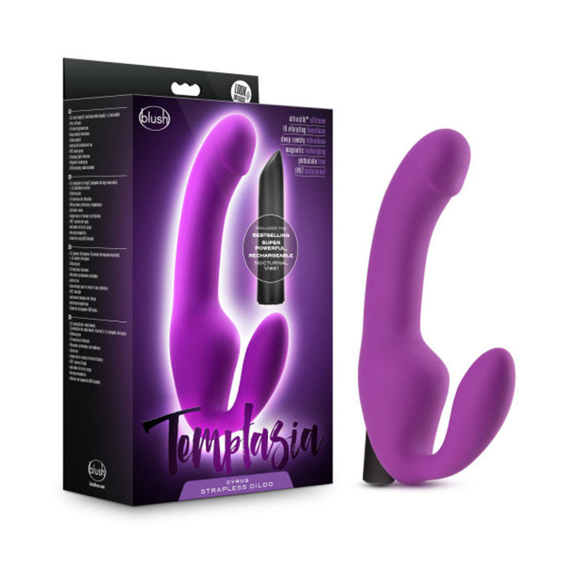 Temptasia - Cyrus - Strapless Silicone  -  Purple