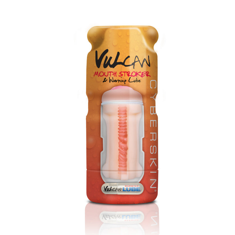 Vulcan Cyberskin - Mouth Stroker &amp; Warming Lube - Light