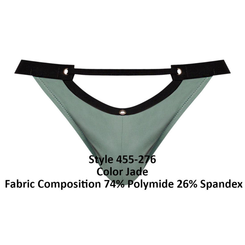 Magnificence Micro v-Thong -  X-Large - Jade
