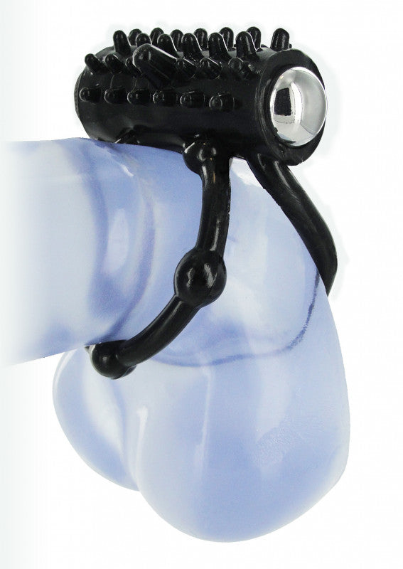 Vibrating Double C Ring - Black