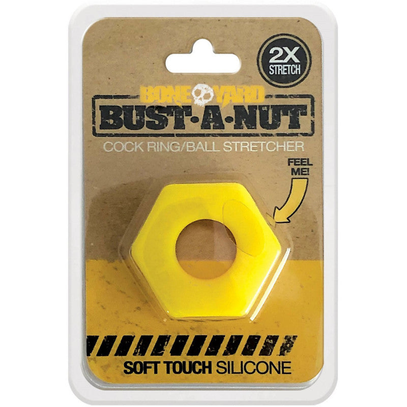 Bust a Nut  Ring - Yellow