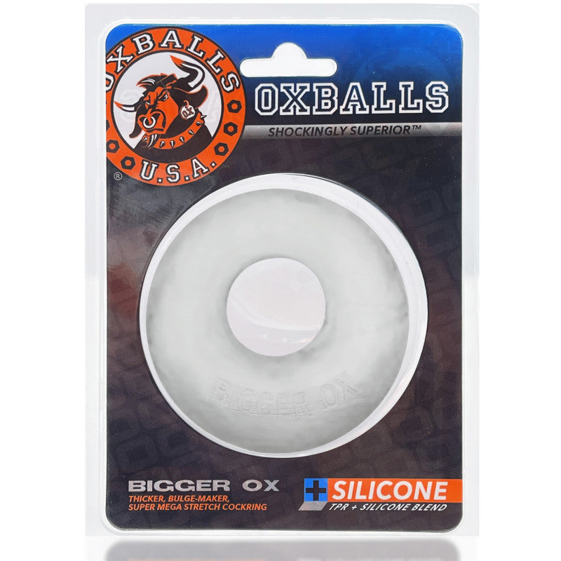 Bigger Ox  Ring - Clear Ice