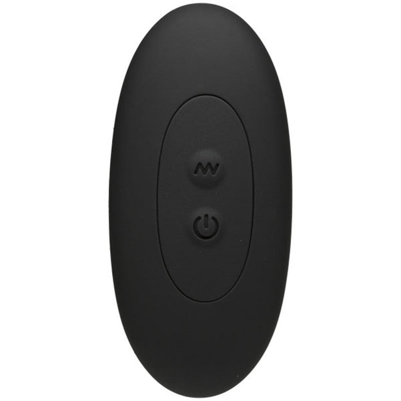 Optimale - Vibrating  Cage With Wireless  Remote - Rechargeable - Silicone - Black