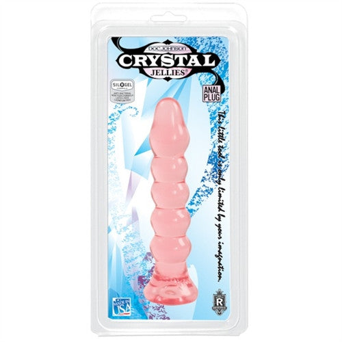 Crystal Jellie Anal Plug Pink