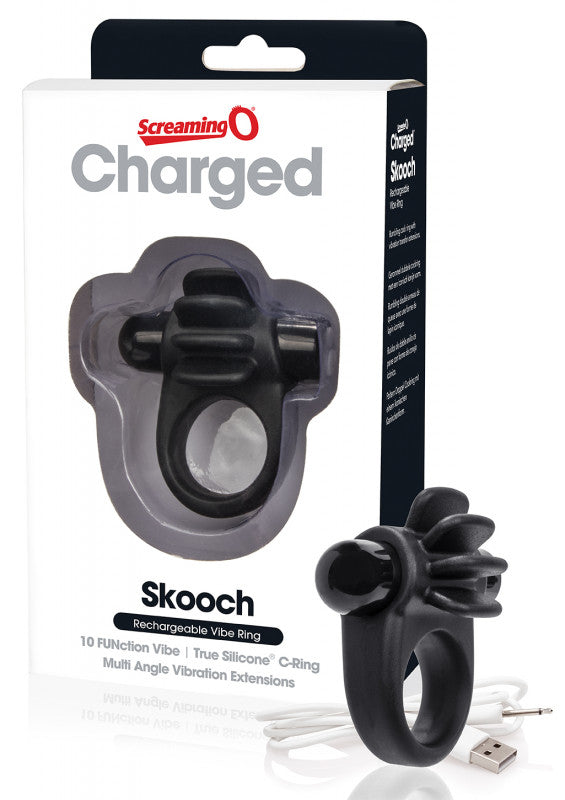 Charged Skooch Ring - Black
