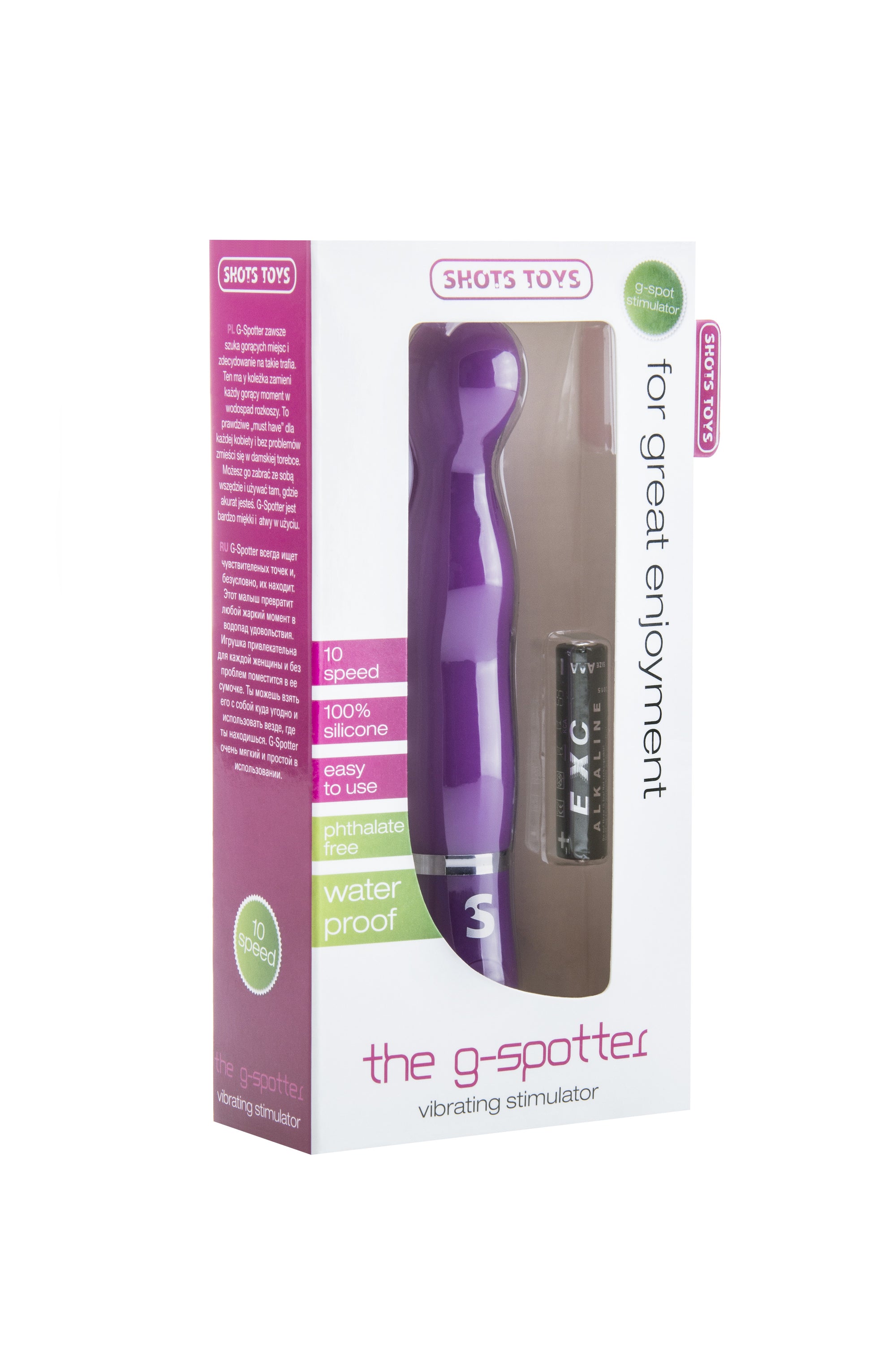 The G-Spotter Vibrating Stimulator - Purple