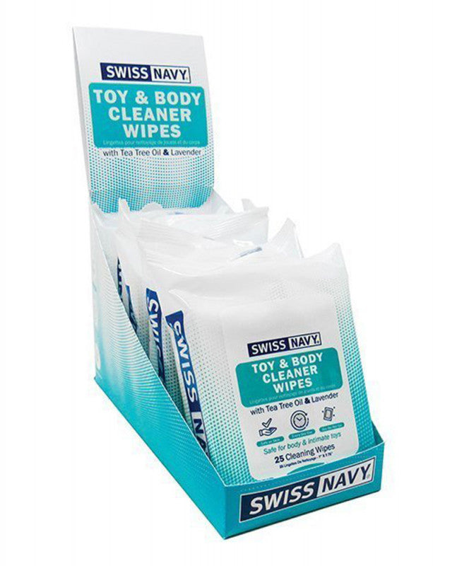 Toy and Body Cleaner Wipes 25ct / 6ct Display Box
