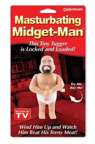 Masturbating Midget-Man Wind-Up Doll
